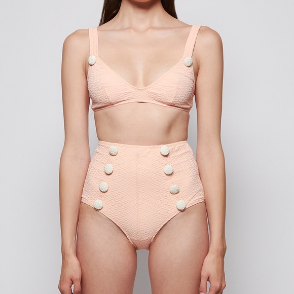 Lisa Marie Fernandez Other - Lisa Marie Fernandez Peach Bikini Set - 4 Hot Trend!